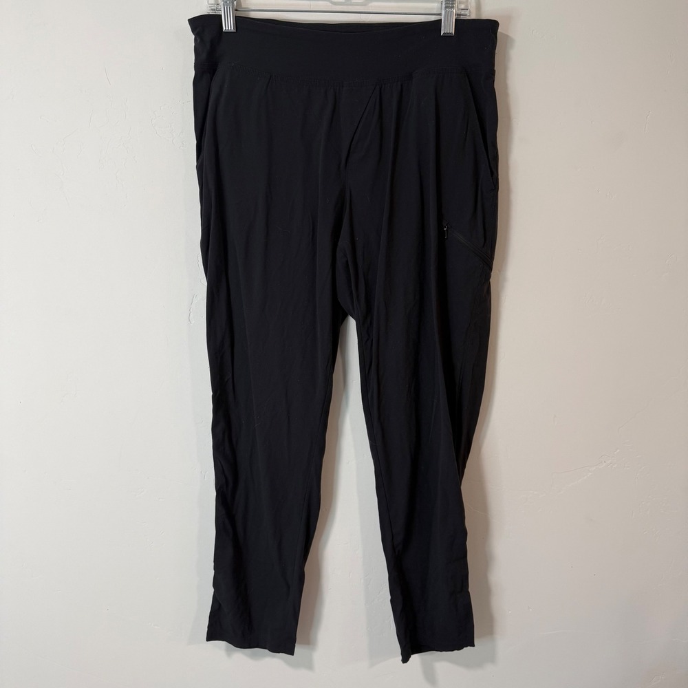 Mountain Hardwear Womens Dynama Ankle Pants M Black Hiking Travel OL7079